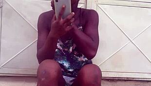 Crazy Bitch Twerks In Clothes Then Naked