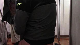 preview - milf in pantyhose irons, gets groped and fucked