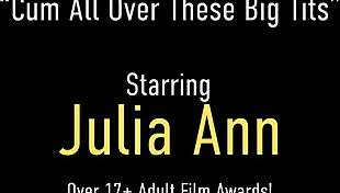 Julia Ann Feels Intense Pleasure Sucking Cock