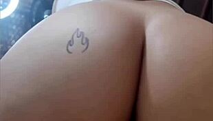 feeling the intense pleasure as she grinds on his cock