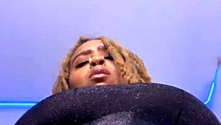 Gaia sits on face hard!