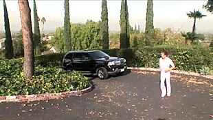 i ran on the street, then banged a sexy stranger in the backyard