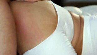 Busty stepdaughter pussylicked and fucked 😍