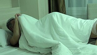 gentle fucking with an black asian teen 18+ in homemade quickie, rough domination and cum in mouth