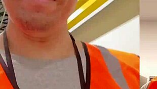 Amsr Walking Around During Work Break