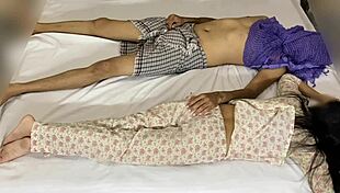 mother-in-law and i shared the bed and fucked all night 😏💦