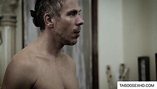 Innocent babysitter virgin teen 18+ gets fucked by old man in roleplay