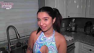 Older Seth Brogan intensely fucks babysitter Kiana Kumani for a raise