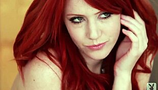 elle alexandra strips for playboy