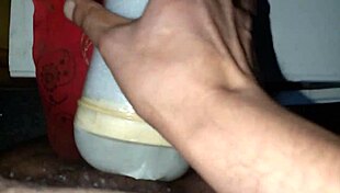 Follando un coño casero tarde divertido, arab moroccan amateur pussy masturbation and cumshot.