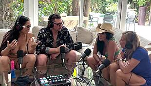 cruzn with abi james and sunni daize, dirty talk group swinging with milf cougars.