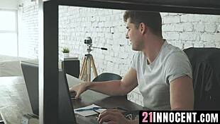 ivana's toe-sucking fun in a heated bedroom brawl on 21innocent com