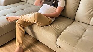 Russian Amateur Massage Turns Sexual With Friend's Mom And Conversations