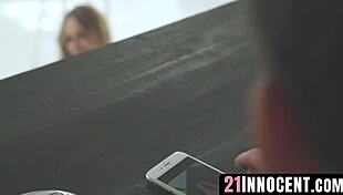 ivana's toe-sucking fun in a heated bedroom brawl on 21innocent com