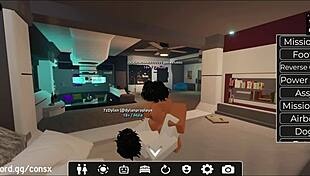 Perrita gringa quiere sexo en roblox!