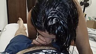 oral performance with the stunning actress sarah rosa