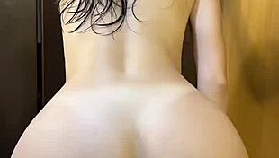 Straight Out Of The Shower, Bent Over And Riding