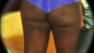 Hidden Camera Catches Religious Neighbor's Huge Ass In Homemade Latina Scene!