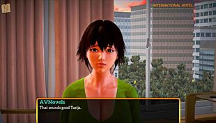 Big ass teen plays intriguing family game with redhead