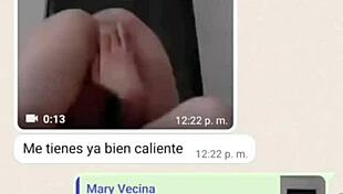 Doña mary gets horny and sends nudes
