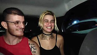 Intense Uber Fuck Filmed by Driver and Shared Online