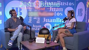 8 orgasms from migrant essence latina with big ass ends deepthroating on juan bustos podcast