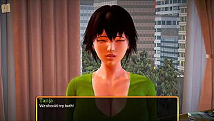 Big ass teen plays intriguing family game with redhead