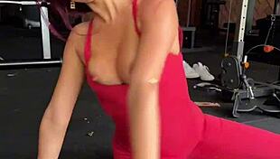 backstage from gym flashing and before the scene with atlanta moreno and maximo garcia