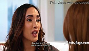 milf banging the neighbor's girl 😏 chloe amour and myra moans