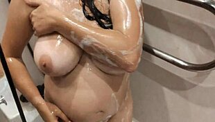 Stepsister allowed me to touch her perfect natural tits and ass