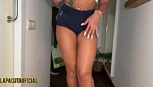 i love how my beautiful colombian big-ass fucks a big bbc