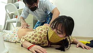 Indian Cute Maid Horny While Her Working