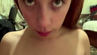 cousin leprichon fucks her throat till she pukes in rough session