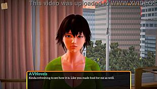 Big ass teen plays intriguing family game with redhead