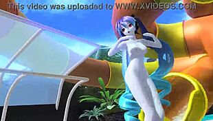 Hatsune Miku Dancing Naked in Dear Cocoa!