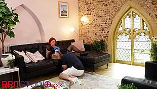 Essex nurse gets her cunt eaten and sucks cock intensely