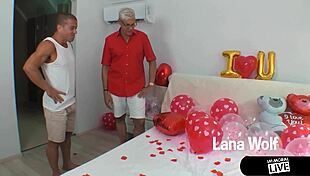 lanas romantic surpise fuckin dans buddy while hes out