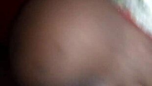 Ebony Ass Continues Fucking After Cumshot