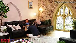 Essex nurse gets her cunt eaten and sucks cock intensely