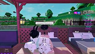 threesome blacked two bunnies one bull