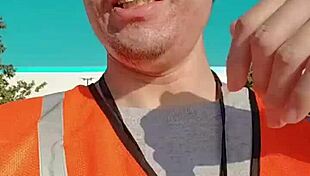 Amsr Walking Around During Work Break