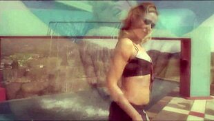 Big Black Cock Penetrates Wet Pussy in Outdoor Interracial Sex Passionately