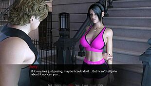 zoey unwraps her christmas gift