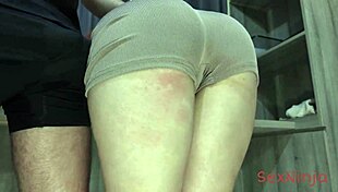 why are you wearing revealing clothes around me? i'm punishing my step-sister now