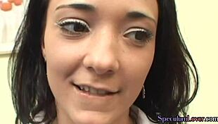 Speculum Babe Dildo Fucks Before Showing Insides