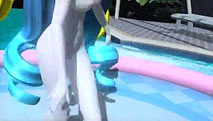 Hatsune Miku Dancing Naked in Dear Cocoa!