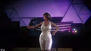 dancing funk moves on the floor