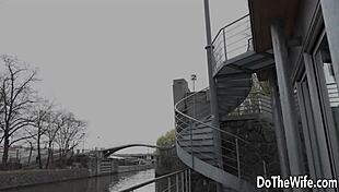 Jocelyne Black Feeds Cuckold BBC Creampie After Anal