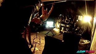 Intense Emotions In Dungeon With 2 Cocks, 2 Pussies, And Harness