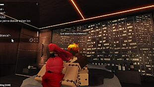 Two White Women In Interracial Group With Ebony Allure